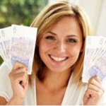 woman money