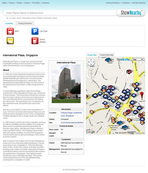 ShowNearby.com Version 3 ShowNearby.com Version 3
