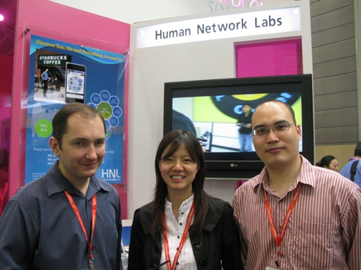 Human Network Labs Goh Yiping (centre) of Human Network Labs.