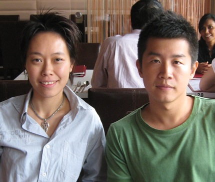 justineleft_weekiatright Phlook co-founders Justine (Left) and Wee Kiat.