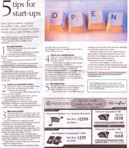5 tips for startups
