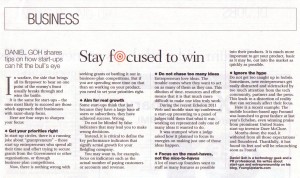 Stay Focused To Win