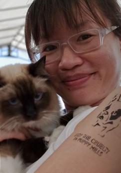 Ms. Veron Lau, Vice President of Cat Welfare Society