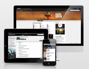 Deezer screenshot