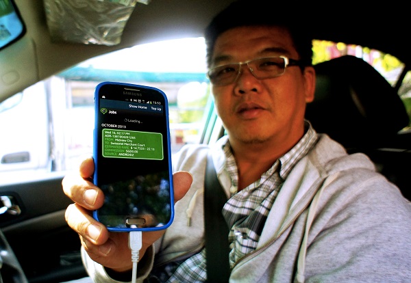 GrabTaxi driver