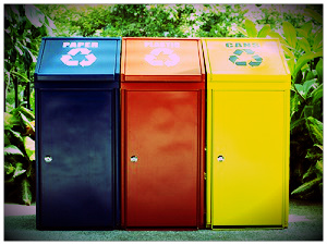 recycle bins