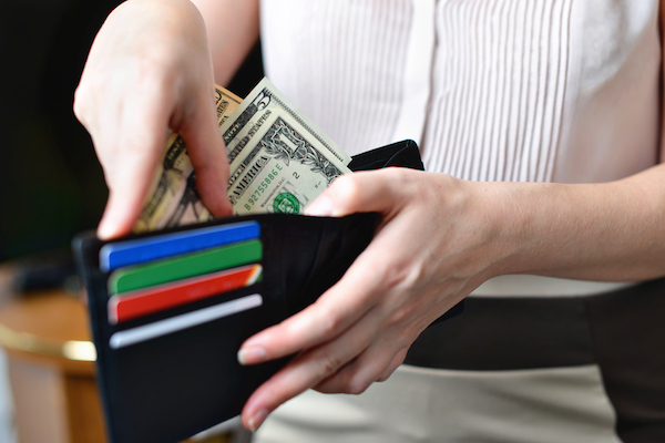 wallet cash card