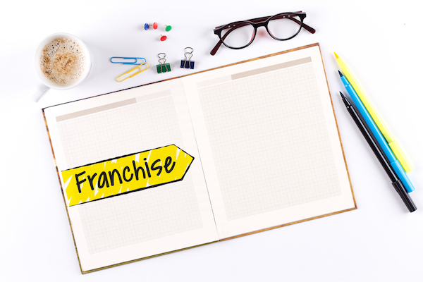 franchise notebook shutterstock