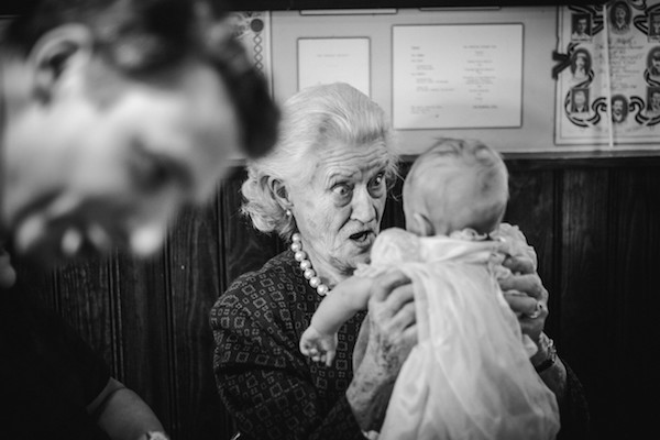 wedding photography baby grandmother
