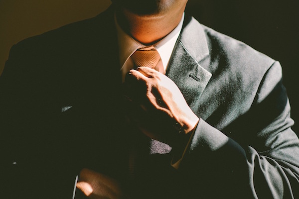 working professional man suit tie