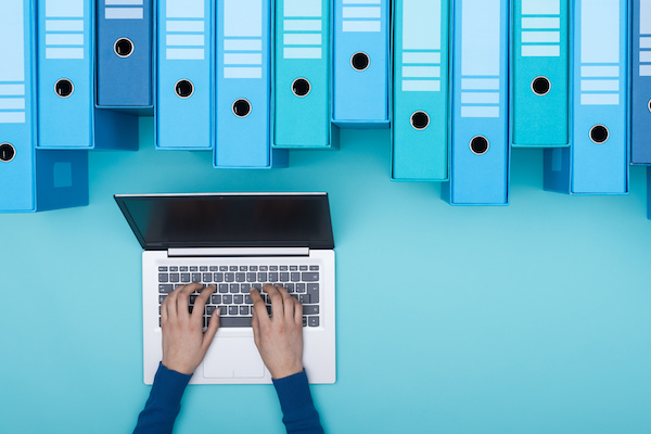 laptop files folders