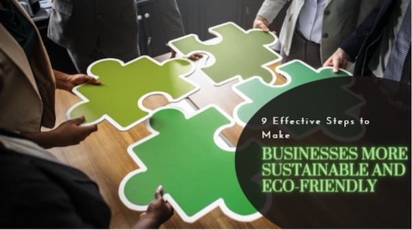 make businesses more sustainable