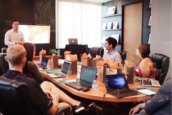 meeting in progress